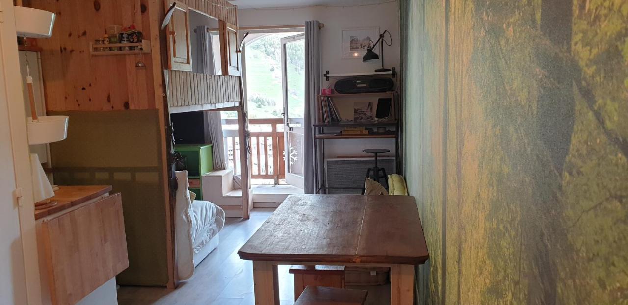 Studio Alpheratz Forest - 1 A 3 Pers - Wifi, Balcon, Vue Piste Et Glacier Muzelle, Calme, Proche Commerces Et Pistes- Tsc Super Venosc A 80M 레두잘프 외부 사진