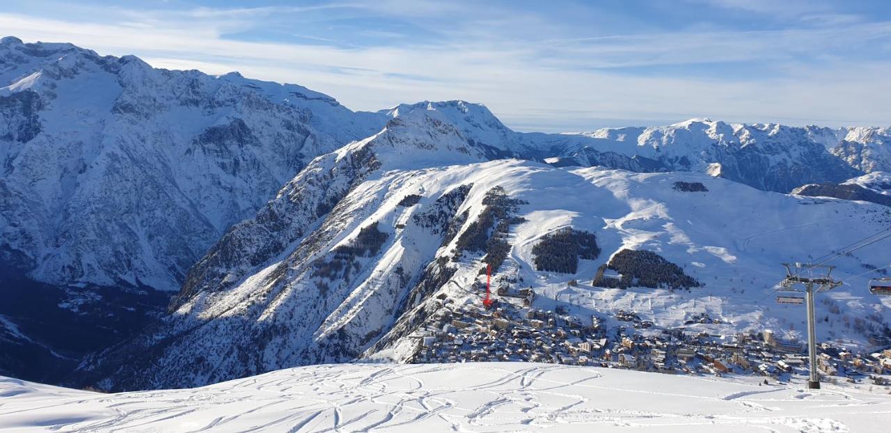 Studio Alpheratz Forest - 1 A 3 Pers - Wifi, Balcon, Vue Piste Et Glacier Muzelle, Calme, Proche Commerces Et Pistes- Tsc Super Venosc A 80M 레두잘프 외부 사진