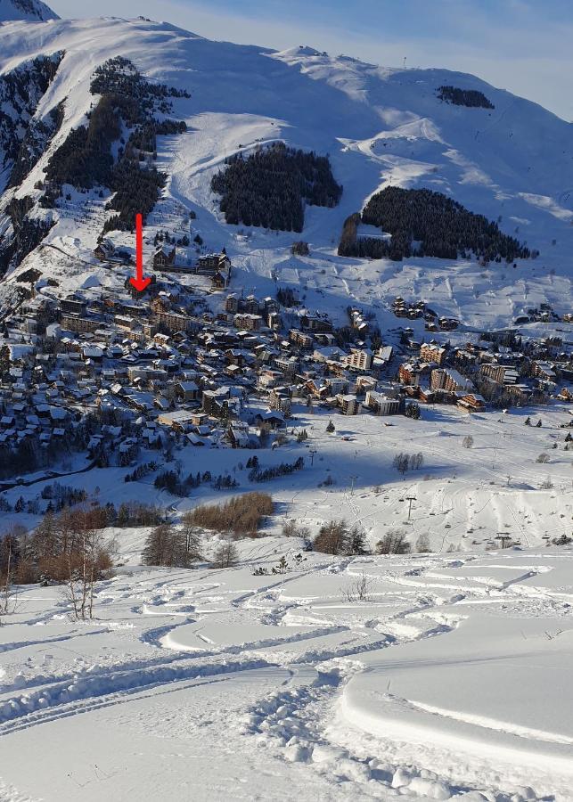 Studio Alpheratz Forest - 1 A 3 Pers - Wifi, Balcon, Vue Piste Et Glacier Muzelle, Calme, Proche Commerces Et Pistes- Tsc Super Venosc A 80M 레두잘프 외부 사진